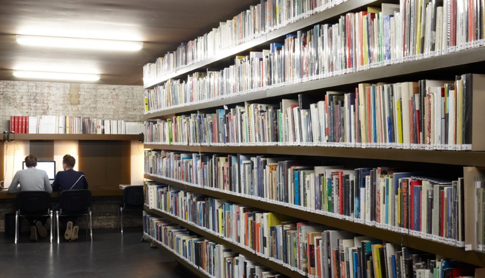 view of the library (2014) © Jan Kempenaers