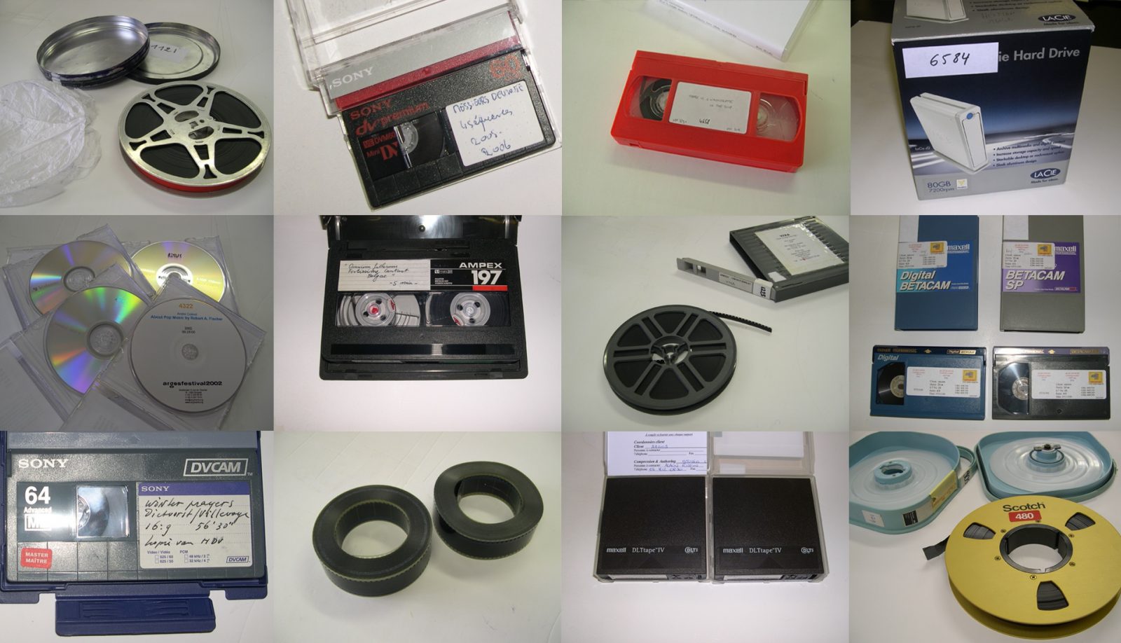 Selection of analog carriers from the ARGOS archive.